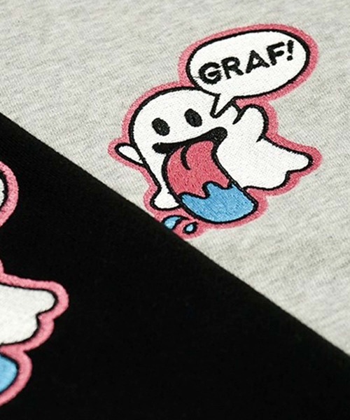 「GRAF&WU」 スウェットカットソー M オートミール メンズ_画像9