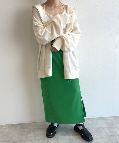 「w closet」 カーディガン FREE オフホワイト レディース_画像3