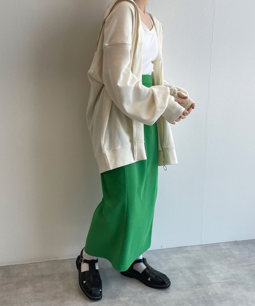 「w closet」 カーディガン FREE オフホワイト レディース_画像9