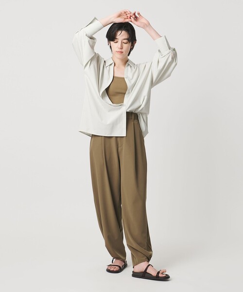 ワイドパンツ パンツ 「MARW UNITED ARROWS」バルーン パンツ UVカット レディースの画像