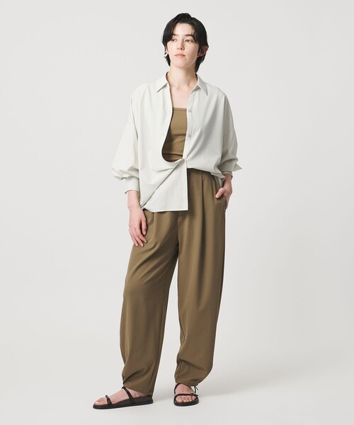 ワイドパンツ パンツ 「MARW UNITED ARROWS」バルーン パンツ UVカット レディースの画像