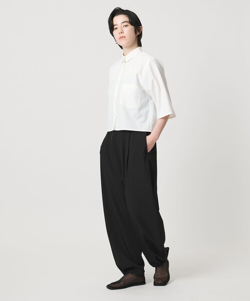 ワイドパンツ パンツ 「MARW UNITED ARROWS」バルーン パンツ UVカット レディースの画像