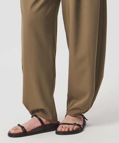 ワイドパンツ パンツ 「MARW UNITED ARROWS」バルーン パンツ UVカット レディースの画像