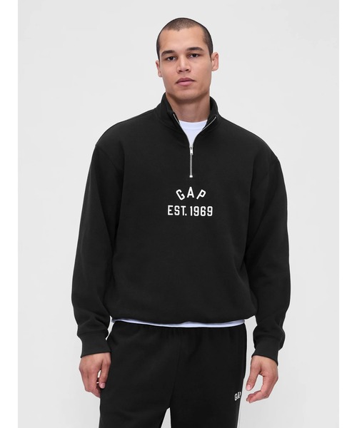 「GAP」 スウェットカットソー X-SMALL ブラウン メンズ_画像5