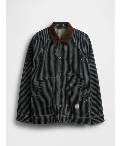 「GAP」 デニムジャケット X-LARGE ネイビー メンズ_画像5
