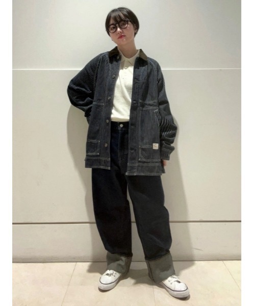 「GAP」 デニムジャケット X-LARGE ネイビー メンズ_画像9