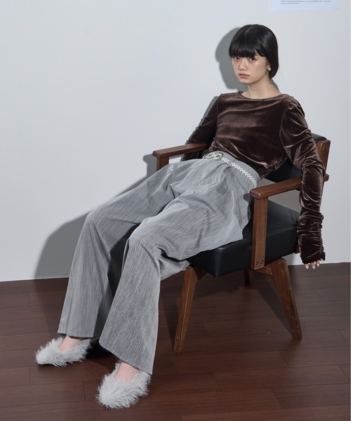 「THE YOn」 パンプス 37 ブラック レディース_画像8