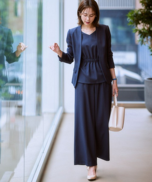 7days Life Styling セットアップ L ネイビー レディース : ZOZOTOWN