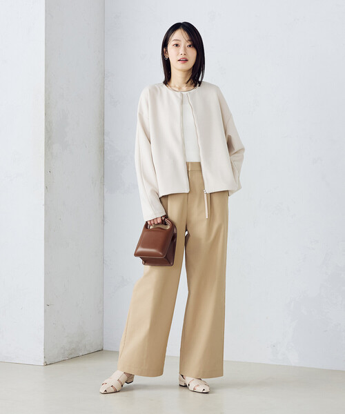 「COMME CA MODELS」 チノパンツ SMALL ブラック レディース_画像2