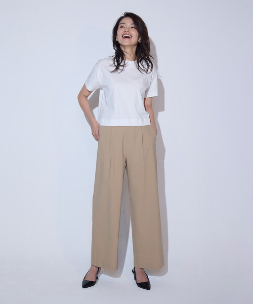 「COMME CA MODELS」 チノパンツ SMALL ブラック レディース_画像8