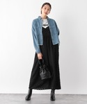 「GLOBAL WORK」 キャミソールワンピ...の詳細画像1