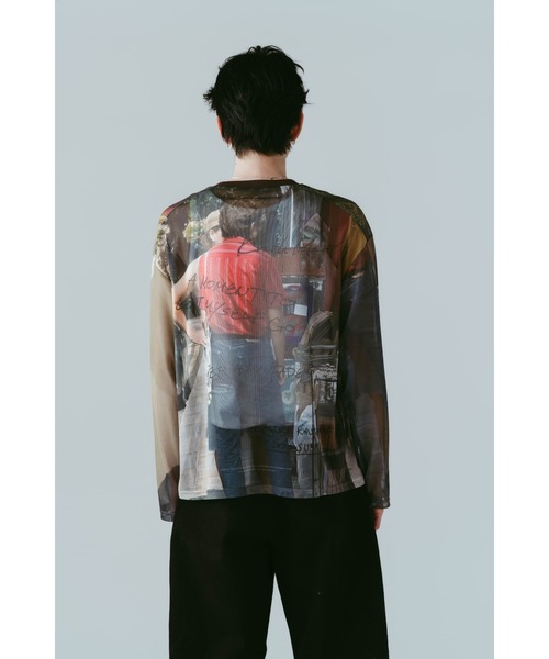Knuth Marf（クヌースマーフ） tシャツ oji sheer long-sleeve tee