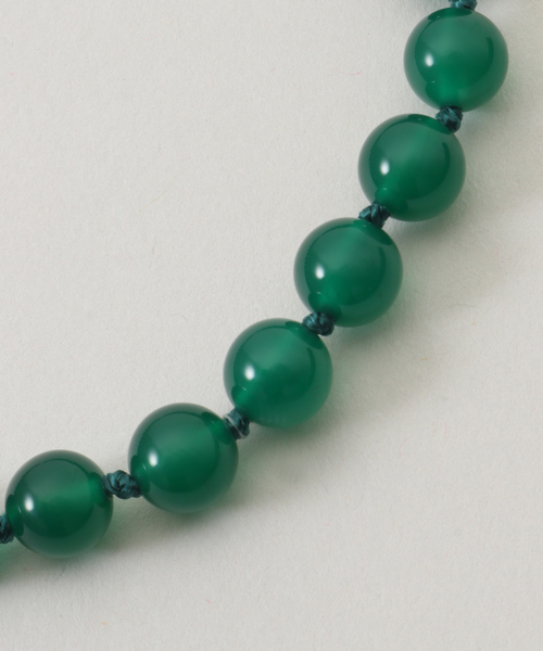 IENA（イエナ） ネックレス 「追加」EO/イオ ROUND STONE NECKLACE