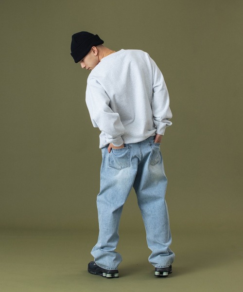 「XLARGE」 デニムパンツ 34inch ライトインディゴブルー メンズ_画像5