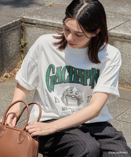 MONO-MART（モノマート） tシャツ 「ガチャピン・ムック」別注