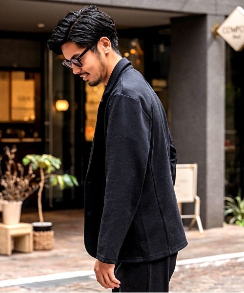 「SILVER BULLET」 「CavariA」セットアップ L ブラック メンズ_画像3