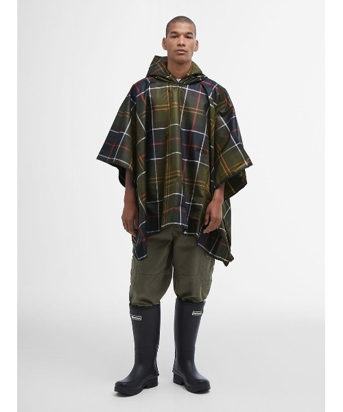 雪太郎　Barbour ポンチョ ケープコート 2000年以降 Barbour（バブアー） カッパ レインコート カッパ クラシック タータン