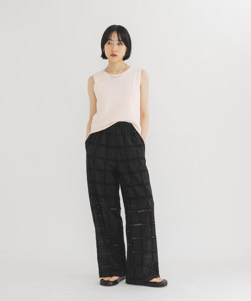 KBF（ケービーエフ） ベスト ジレ コットンミニマルニットベスト