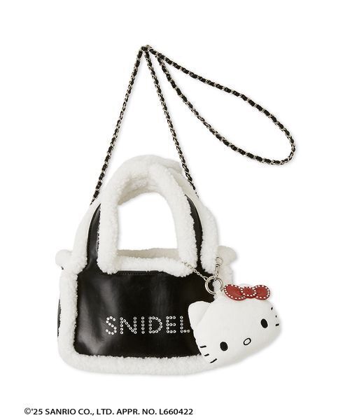 SNIDEL（スナイデル） 2WAYバッグ「HELLO KITTYコラボ」 F ブラウン 