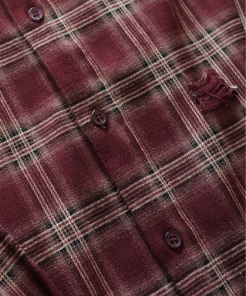 「KUUUPY」 長袖シャツ LARGE ネイビー メンズ_画像5