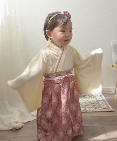 ベビー袴　ベビー着物　お食い初め SweetMommy(授乳服&マタニティ) 着物 「ZOZO限定カラー」ベビー