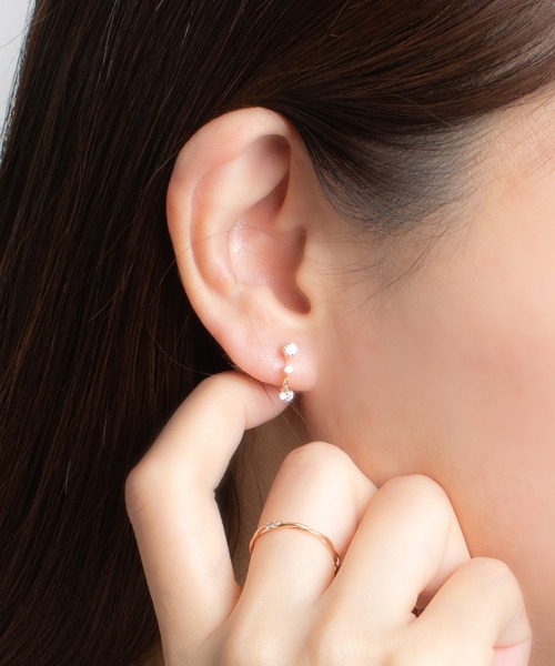 ESTELLE（エステール） 指輪 リング K10 ピンクゴールド ダイヤモンド