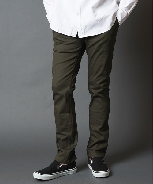 特価低価 パンツ ツイル タイト チノパン ZOZOTOWN PayPayモール店 - 通販 - PayPayモール チノパン The TWENTYSEVEN:STRETCH TWILL TIGHT CHINO PANTS ストレッチ 定番爆買い
