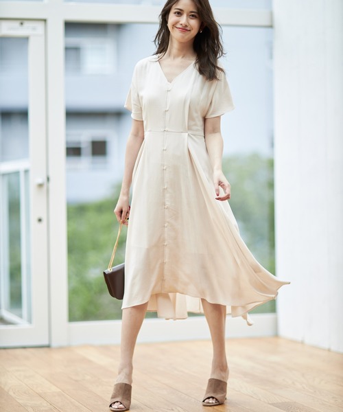 ワンピース フロントボタンフィッシュテールワンピース Zozotown Paypayモール店 通販 Paypayモール