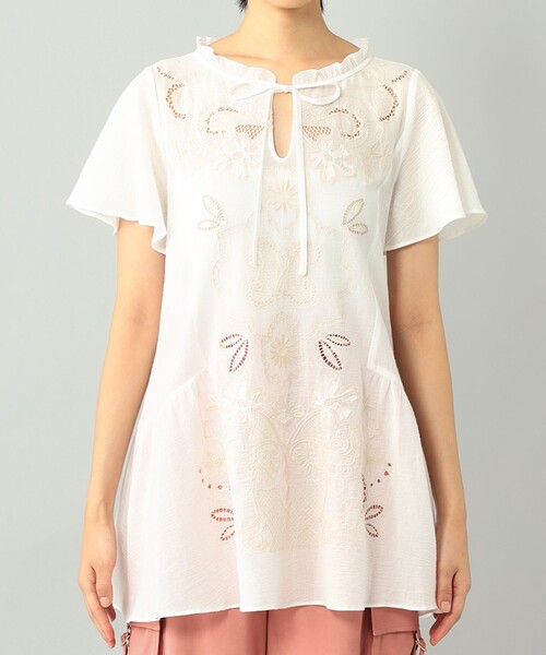 GRACE CONTINENTAL（グレースコンチネンタル） tシャツ カットワーク
