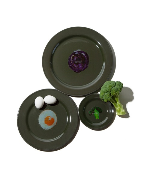 食器 FOREST GREEN DINNERWARE Plate Φ27 | PUEBCO | 03