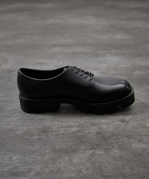 PADRONE ビジネスシューズ パドローネ / PLAIN TOE with Chunky
