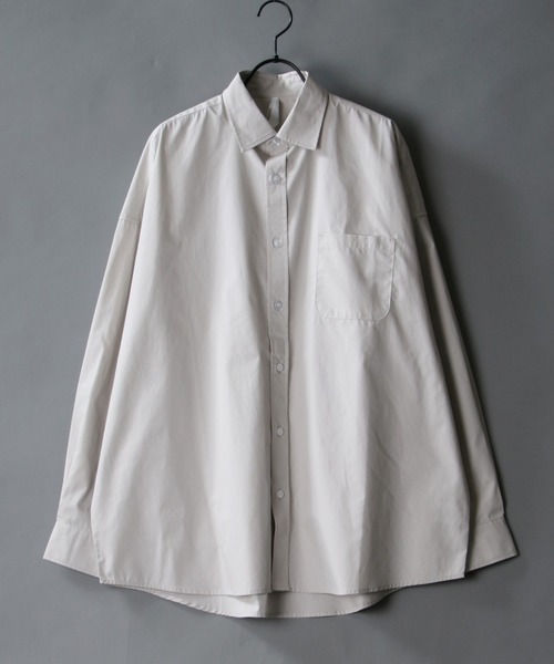 22aw フレッシュサービス ドロップショルダー オーバーサイズ シャツ SITRY（シトリー） シャツ Oversize Drop shoulder broadcloth shirt