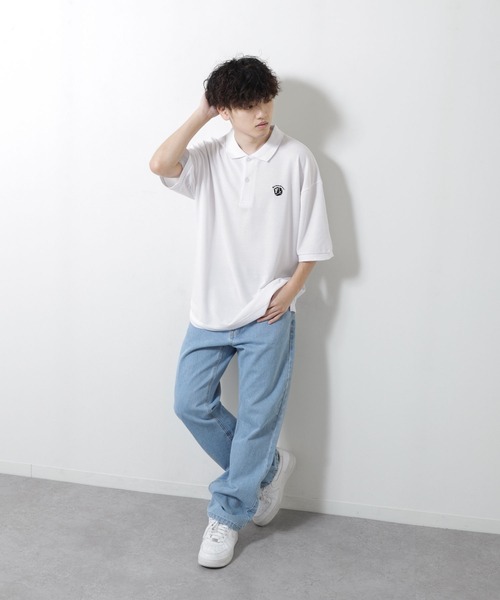 ZIP FIVE ポロシャツ 「ZIP FIVE」UVカット 速乾 ワンポイント