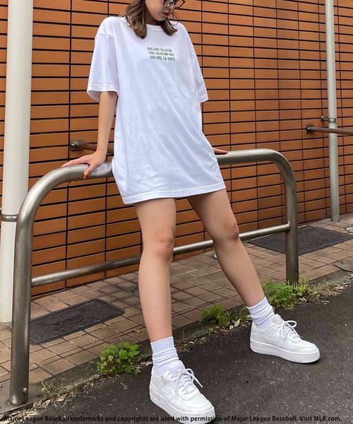 BACK TO THE FIELD tシャツ 「MLB」スタジアムアドレスプリントTシャツ