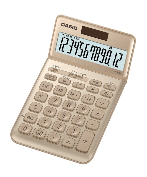 CASIO（カシオ） 文房具 スタイリッシュ電卓 / ジャストタイプ / JF