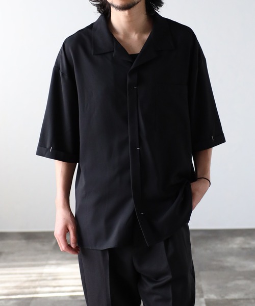 OAMC AURORA シルクパッチ Tシャツ カットソー オーバーサイズ OAMC オーロラ シルクパッチ Tシャツ カットソー オーバーサイズ