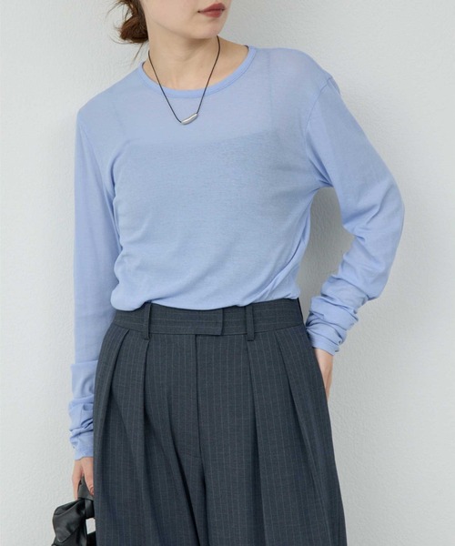 GALLARDAGALANTE tシャツ 「La nature linge」NEWロングスリーブ