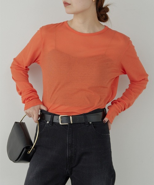 La nature linge】NEWロングスリーブTシャツ（Tシャツ
