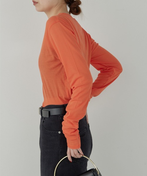 tシャツ 「La nature linge」NEWロングスリーブTシャツ レディース GALLARDAGALANTE tシャツ 「La nature linge」NEWロングスリーブ