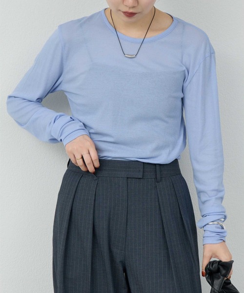 GALLARDAGALANTE tシャツ 「La nature linge」NEWロングスリーブ