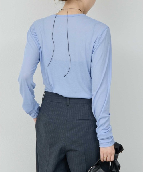 【La nature linge】NEWロングスリーブTシャツ GALLARDAGALANTE tシャツ 「La nature linge」NEWロングスリーブ
