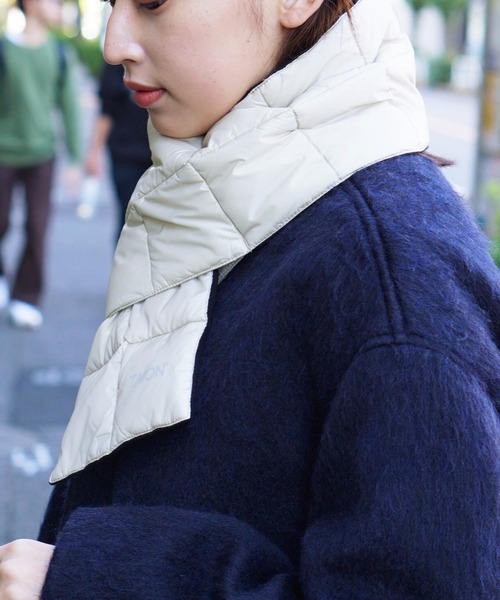 TAION｜ミリタリーリバーシブルダウンマフラー DOWN MUFFLER
