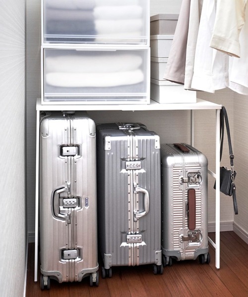 tower 収納 tower（タワー）伸縮キャリーケース上ラック : ZOZOTOWN