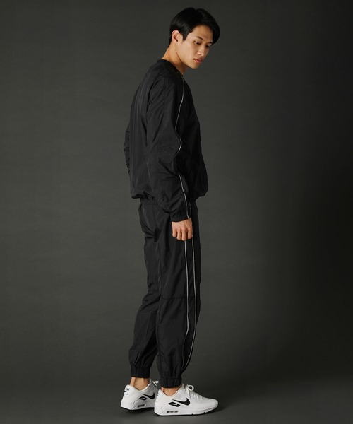 REZES セットアップ パイピングクルーセットアップ メンズ : ZOZOTOWN