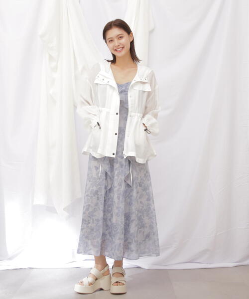 ジルスチュアート　シアーブルゾン セール】撥水シアーブルゾン（ブルゾン）｜JILL STUART（ジル
