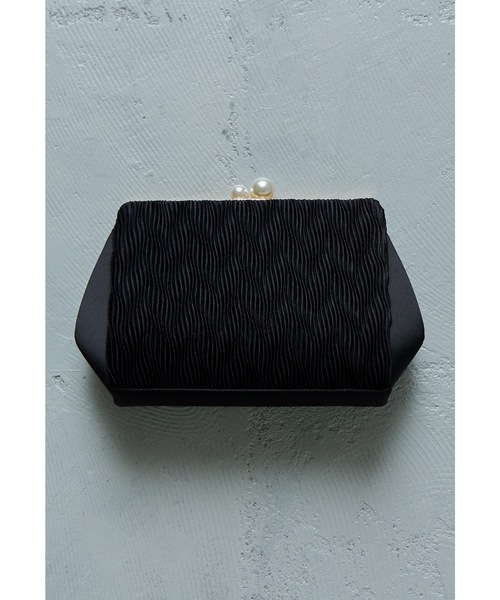 niana（ニアナ） クラッチバッグ パーティーバッグ プリーツクラッチ