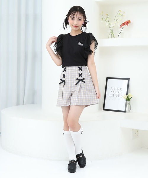 PINKHUNT パンツ ピンクハント レースアップ キュロット