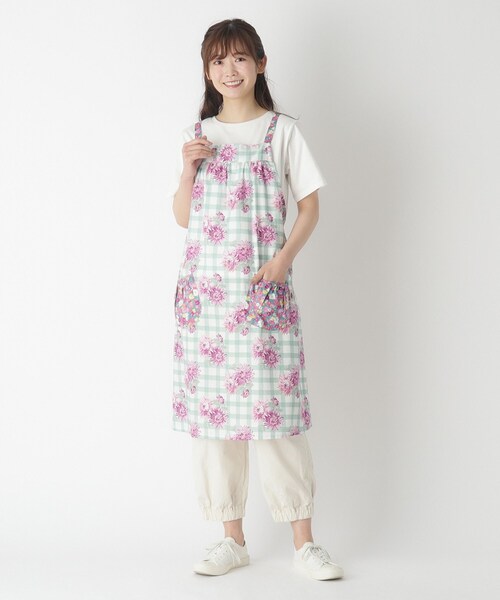 LAURA ASHLEY（ローラアシュレイ） エプロン 「GIFTにおすすめ/UK本国