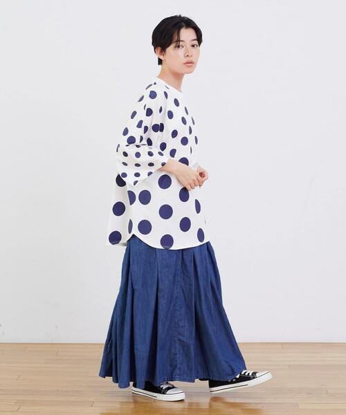 美品✨『FRAPBOIS』フラボア ゆったり アシンメトリー バルーン スカート FRAPBOIS（フラボア） スカート デニムスカート : ZOZOTOWN Yahoo!店