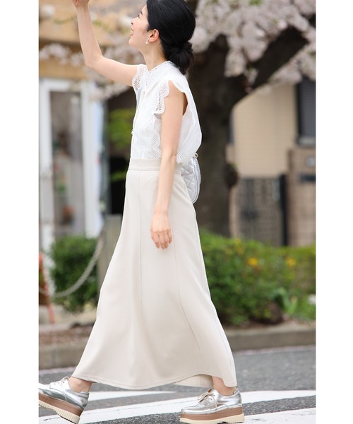 cawaii スカート 着回し上手なフレアロングスカート : ZOZOTOWN Yahoo